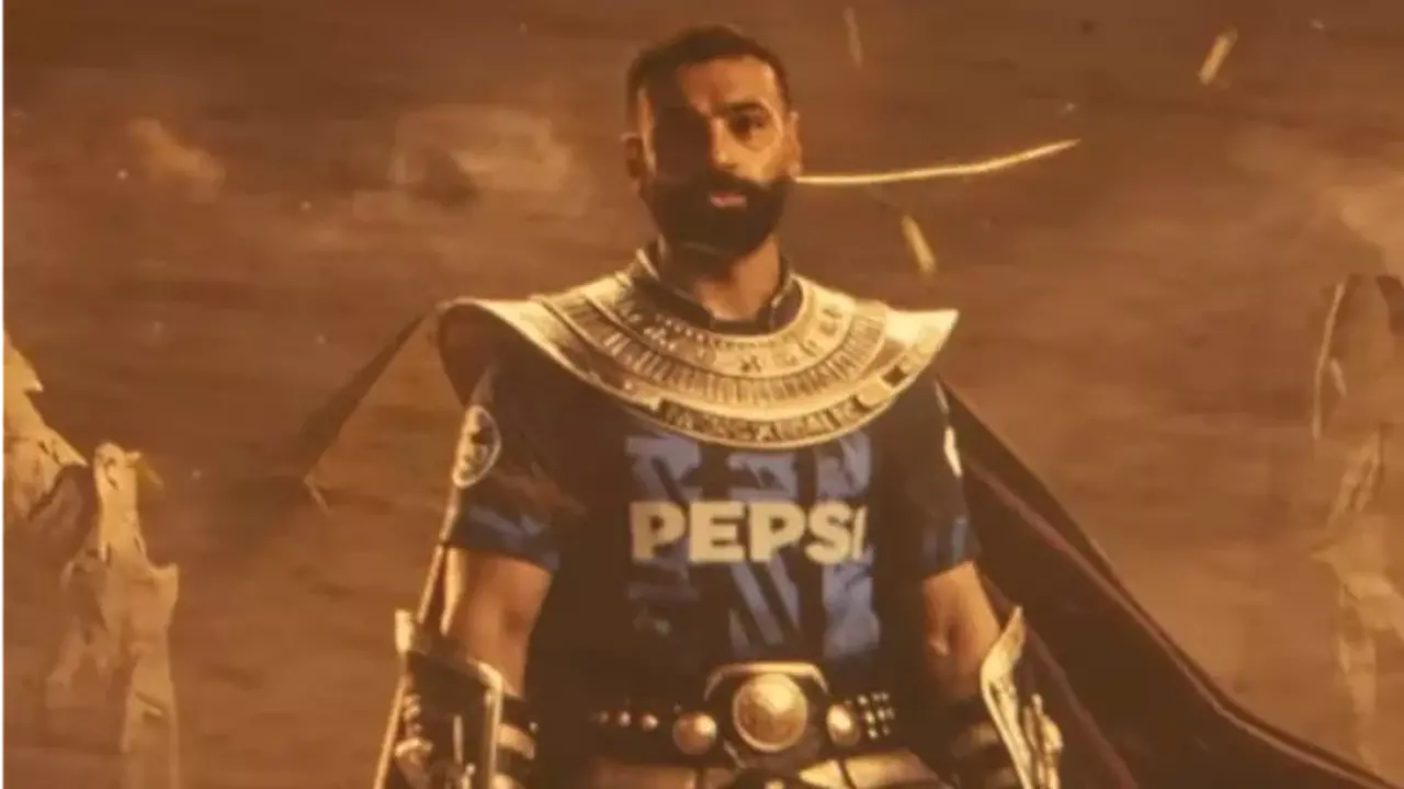 كواليس ظهور محمد صلاح مع ديفيد بيكهام في إعلانٍ جديد